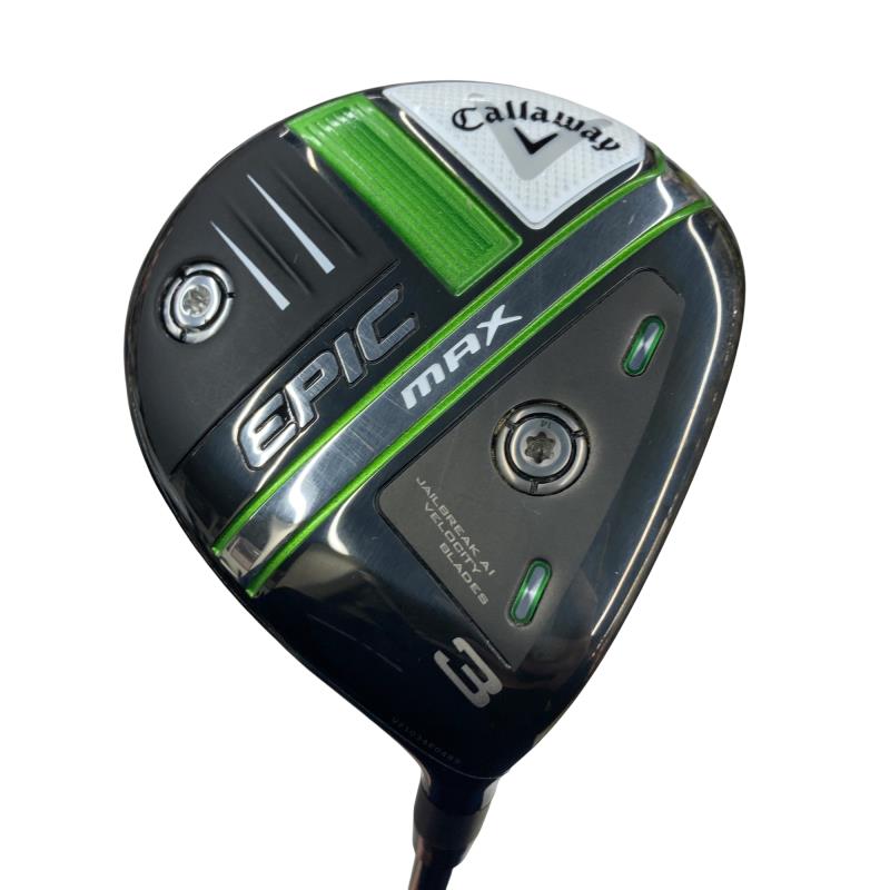 【中古】 キャロウェイ EPIC MAX 3W フェアウェイウッド FW Diamana 40 for CW(2021 EPIC FW) (フレックスSR) メンズ 男性用 右利き 右用 Cランク ゴルフクラブ