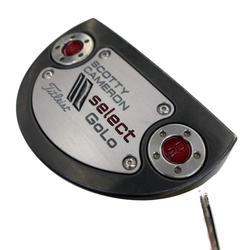 【中古】 タイトリスト SCOTTY CAMERON select GoLo 33in パター PT スチール写真 (フレックス余分の物) メンズ 成人男性用 右利き 右用 C位置づける ゴルフ野球クラブ