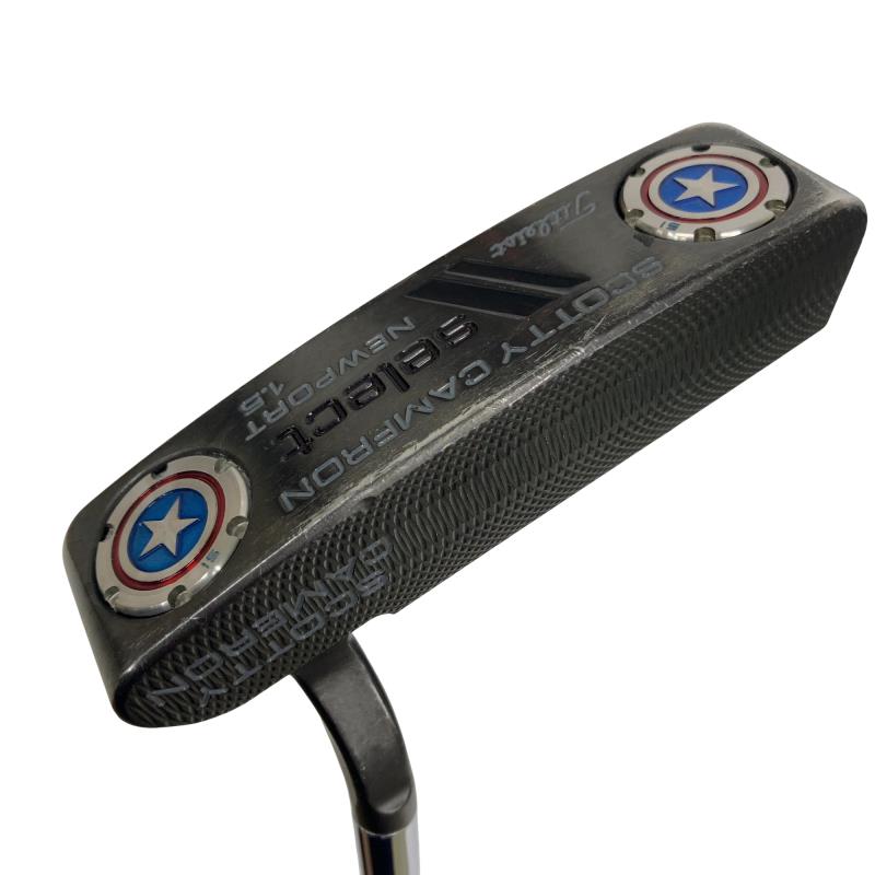 【中古】 タイトリスト SCOTTY CAMERON select NEWPORT 1.5 34in パター PT スチール写真 (フレックス余分の物) メンズ 成人男性用 右利き 右用 C価値づける ゴルフ野球クラブ