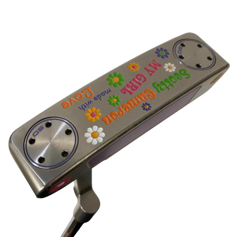 【中古】 タイトリスト SCOTTY CAMERON My Girl(2009) 33in パター PT スチール写真 (フレックス余分の物) ユニ一発やる 共用 右利き 右用 B位置づける ゴルフ野球クラブ