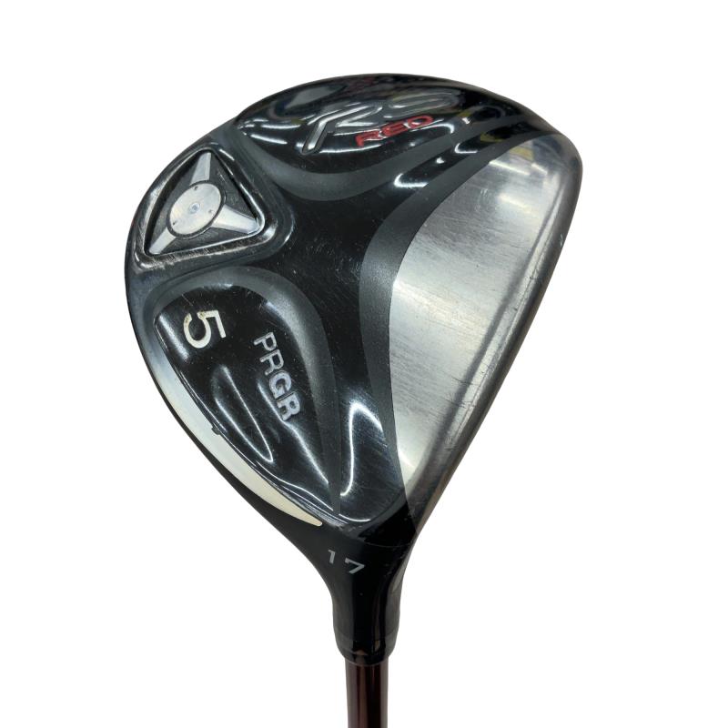 【中古】 プロギア RS RED 5W フェアウェイウッド FW Speeder EVOLUTION FOR PRGR(FW) (フレックスSR) メンズ 男性用 右利き 右用 Cランク ゴルフクラブ