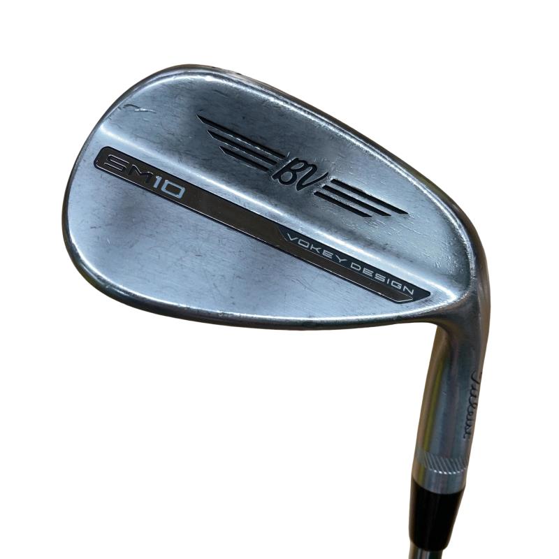 【中古】 タイトリスト VOKEY SPIN MILLED SM10 ツアークロム 50°/12°F ウェッジ WG BV 105 (フレックスその他) メンズ 男性用 右利き 右用 Cランク ゴルフクラブ