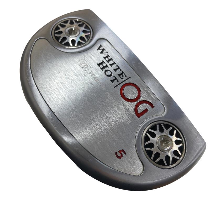 【中古】 オデッセイ WHITE HOT OG #5 33インチ パター PT スチール (フレックスその他) メンズ 男性用 右利き 右用 Cランク ゴルフクラブ