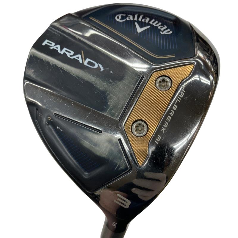 【中古】 キャロウェイ PARADYM MAX FAST 3W フェアウェイウッド FW リシャフト (フレックス余分の物) メンズ 成人男性用 右利き 右用 D位置づける ゴルフ野球クラブ