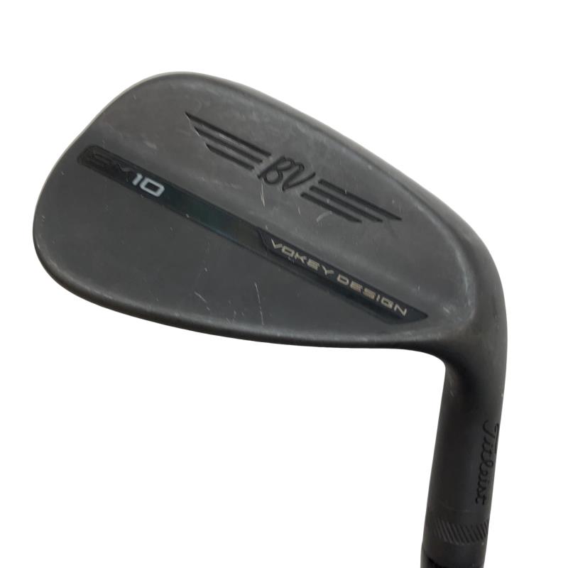 【中古】 タイトリスト VOKEY SPIN MILLED SM10 ジェットブラック 52&deg;/12&deg;F ウェッジ WG Dynamic Gold (フレックスS) メンズ 男性用 右利き 右用 Cランク ゴルフクラブ｜ゴルフパートナー 中古クラブ店
