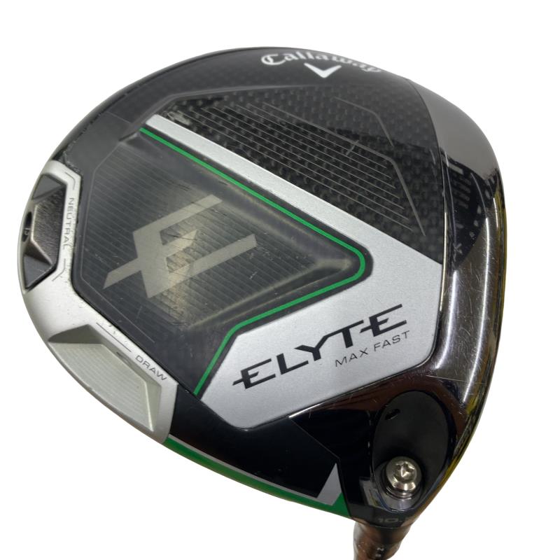 【中古】 キャロウェイ ELYTE MAX FAST 10.5&deg; ドライバー DR LIN-Q GREEN 40 for CW(ELYTE DR) (フレックスR) メンズ 男性用 右利き 右用 Cランク ゴルフクラブ｜ゴルフパートナー 中古クラブ店