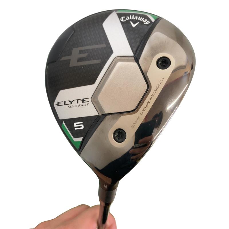 【中古】 キャロウェイ ELYTE MAX FAST 3W フェアウェイウッド FW LIN-Q GREEN 40 for CW(ELYTE FW) (フレックスR) メンズ 男性用 右利き 右用 Bランク ゴルフクラブ