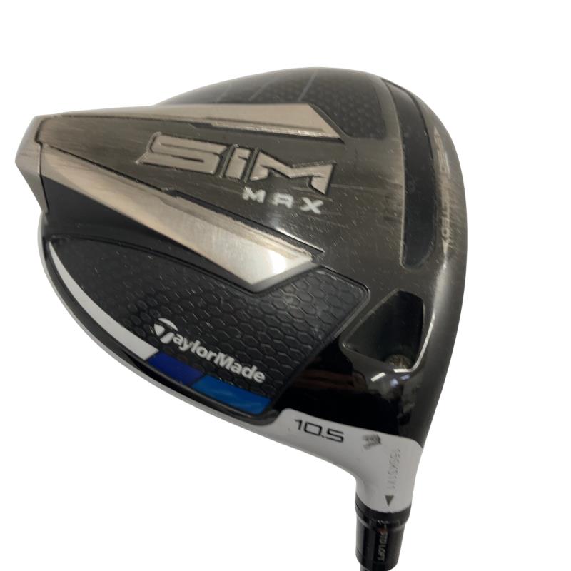 【中古】 テーラーメイド SIM MAX 10.5° ドライバー DR TENSEI BLUE TM50(DR) (フレックスS) メンズ 男性用 右利き 右用 Cランク ゴルフクラブ 14,840円