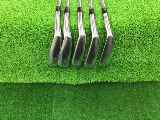 【中古】 プロギア RS(2018) 5S アイアンセット IR Dynamic Gold 105 (フレックスS) メンズ 男性用 右利き 右用 Cランク ゴルフクラブ