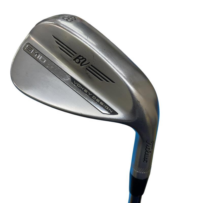 【中古】 タイトリスト VOKEY SPIN MILLED SM10 ツアークロム 48°/10°F ウェッジ WG BV 105 (フレックスその他) メンズ 男性用 右利き 右用 Cランク ゴルフクラブ