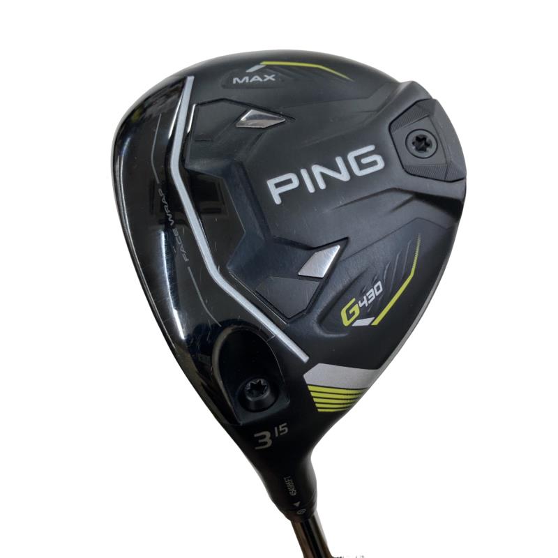 【中古】 ピン G430 MAX 3W レフティ フェアウェイウッド FW PING TOUR 2.0 CHROME 75(FW) (フレックスS) メンズ 成人男性用 左ぎっちょ レフティ 左用 C序列付ける ゴルフ野球クラブ