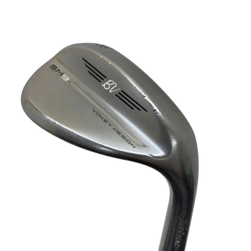 【中古】 タイトリスト VOKEY SPIN MILLED SM9 ツアークロム 58°/14°K ウェッジ WG BV 105 (フレックスその他) メンズ 男性用 右利き 右用 Cランク ゴルフクラブ