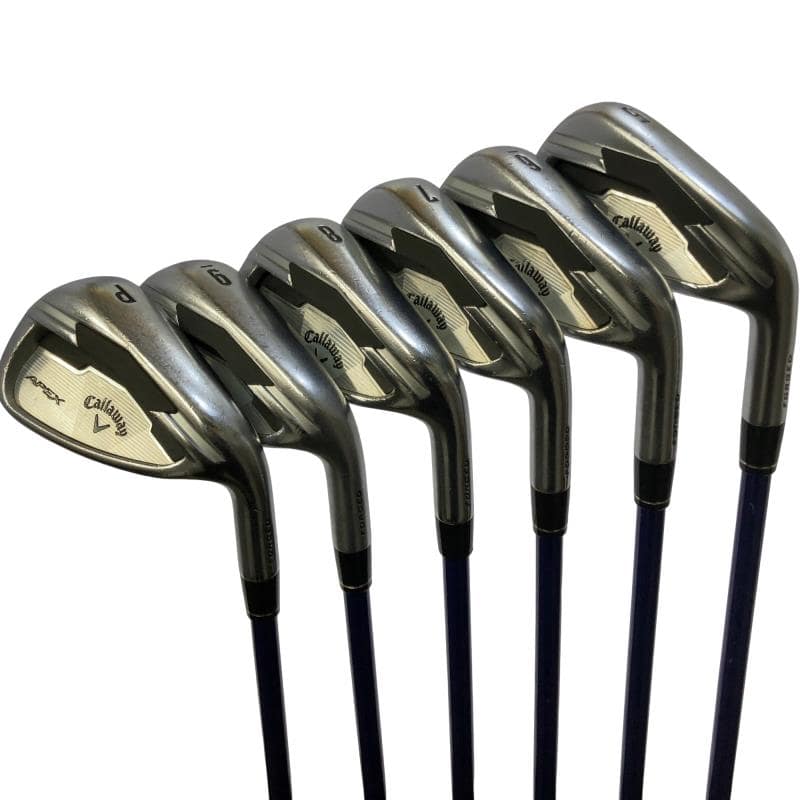 【中古】 キャロウェイ APEX 6S アイアンセット IR Callaway APEX (フレックスR) メンズ 男性用 右利き 右用 Cランク ゴルフクラブ