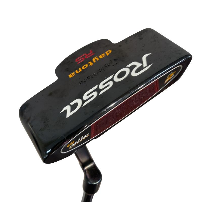 【中古】 仕立て屋お手伝いさん Rossa agsi+ RED STRIPE DAYTONA 35in パター PT スチール写真 (フレックス余分の物) メンズ 成人男性用 右利き 右用 C序列付ける ゴルフ野球クラブ