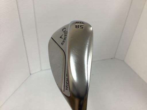 【中古】 キャロウェイ JAWS RAW クロムメッキ 58°/12°W ウェッジ WG NS PRO 950GH neo (フレックスS) メンズ 男性用 右利き 右用 Cランク ゴルフクラブ