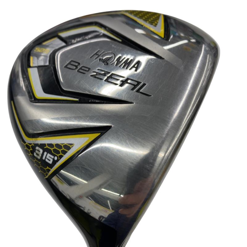 【中古】 本間ゴルフ Be ZEAL 525 3W フェアウェイウッド FW VIZARD for Be ZEAL(フェアウェイ) (フレックスS) メンズ 男性用 右利き 右用 Cランク ゴルフクラブ