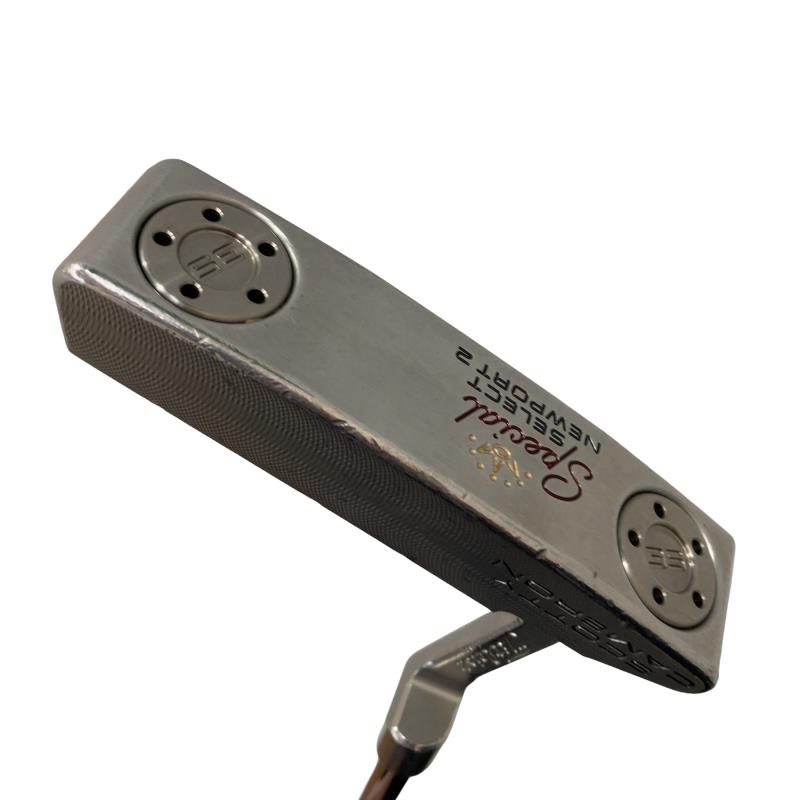 【中古】 タイトリスト SCOTTY CAMERON Special select NEWPORT 2 34インチ レフティ パター PT スチール (フレックスその他) メンズ 男性用 左利き レフティ 左用 Cランク ゴルフクラブ