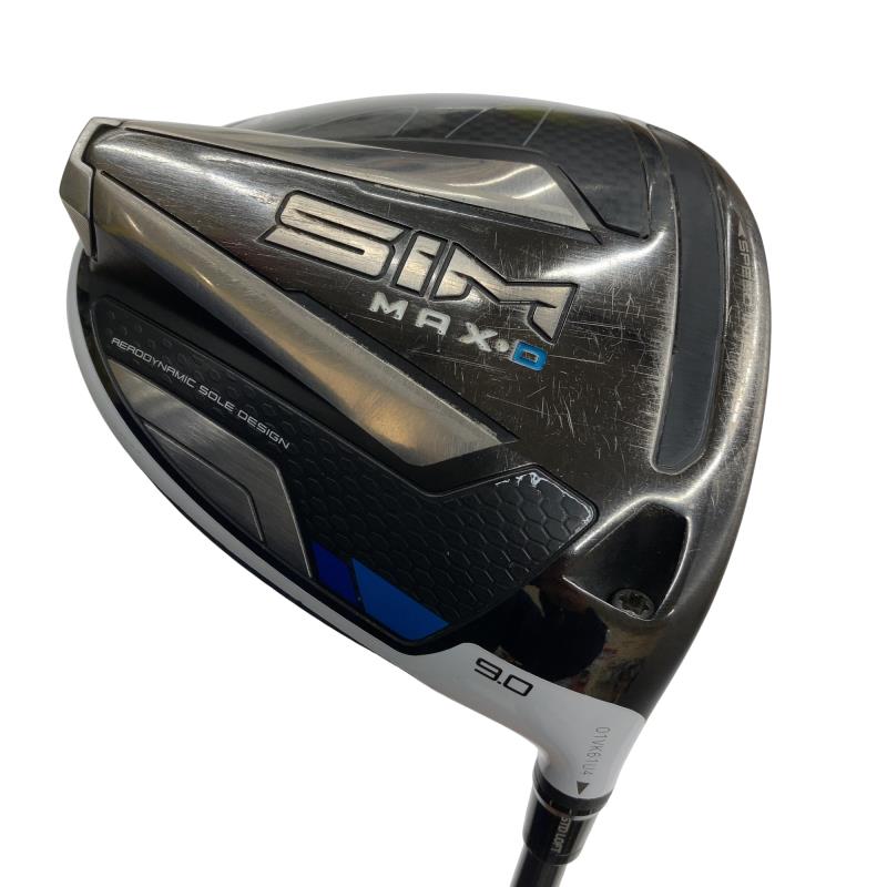 【中古】 テーラーメイド SIM MAX-D 9° ドライバー DR TENSEI BLUE TM50(DR) (フレックスS) メンズ 男性用 右利き 右用 Dランク ゴルフクラブ