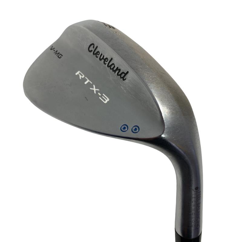 【中古】 クリーブランド Cleveland RTX-3 ツアーサテン 58°/09° ウェッジ WG NS PRO 950GH (フレックスS) メンズ 男性用 右利き 右用 Cランク ゴルフクラブ