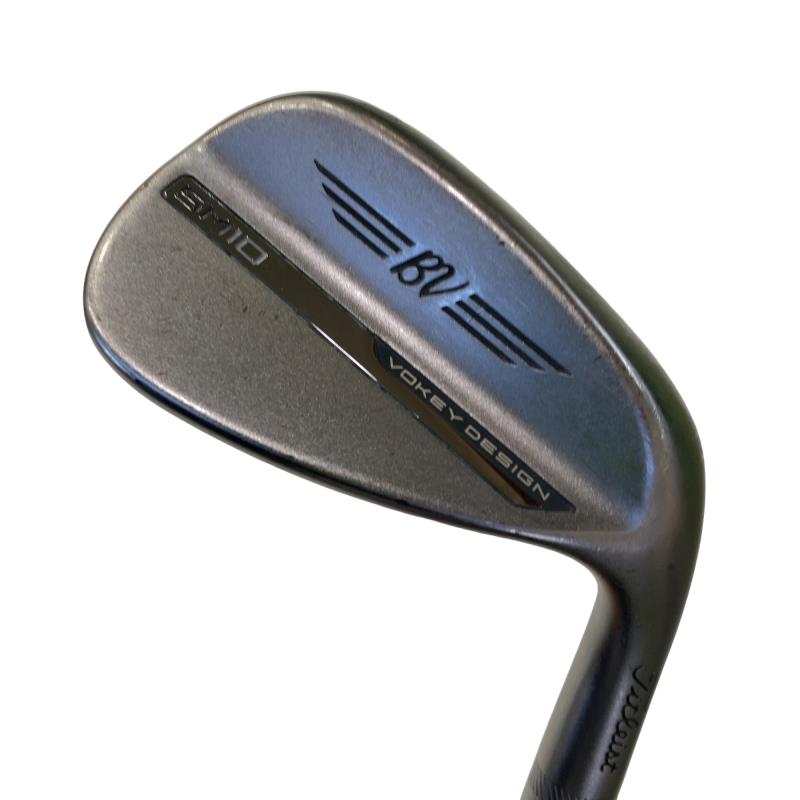 【中古】 タイトリスト VOKEY SPIN MILLED SM10 ニッケル 50°/12°F ウェッジ WG 純正特注シャフト (フレックスS) メンズ 男性用 右利き 右用 Cランク ゴルフクラブ