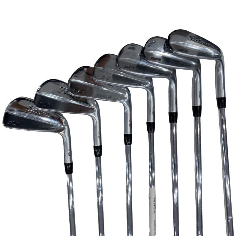 【中古】 タイトリスト Titleist MB 718 8S アイアン書き割り IR AMT TOUR WHITE (フレックスS) メンズ 成人男性用 右利き 右用 D位置づける ゴルフ野球クラブ