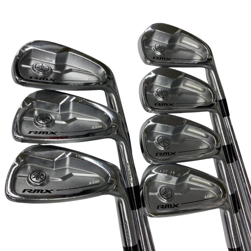 【中古】 ヤマハ RMX 118 7S アイアン仕掛ける IR N.S.PRO RMX 95 (フレックスS) メンズ 成人男性用 右利き 右用 D序列付ける ゴルフ野球クラブ