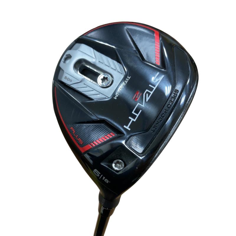 【中古】 テーラーメイド STEALTH2 PLUS 5W フェアウェイウッド FW Diamana TM50(FW) (フレックスS) メンズ 男性用 右利き 右用 Cランク ゴルフクラブ