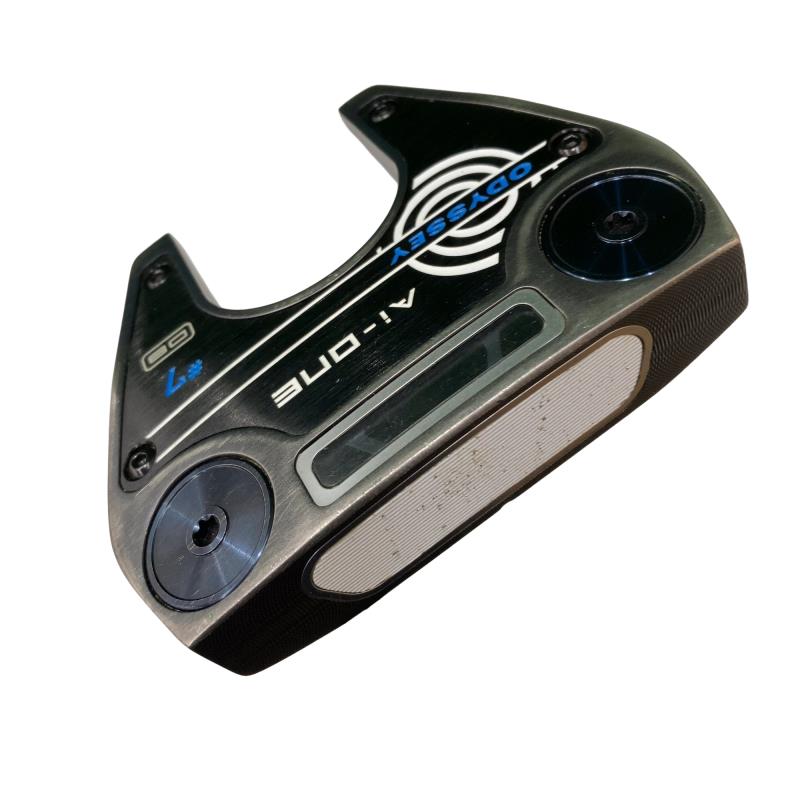 【中古】 オデッセイ Ai-ONE #7 DB 33in パター PT STROKE LAB 90 スチール写真 (フレックス余分の物) メンズ 成人男性用 右利き 右用 C位置付ける ゴルフ野球クラブ パター-スポーツ・アウトドア