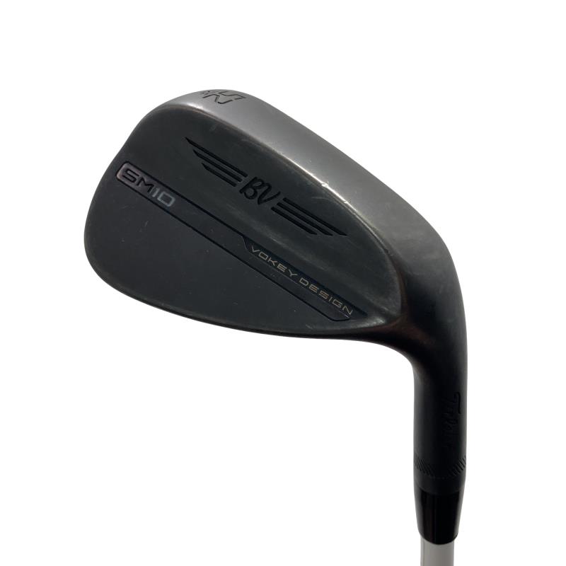 【中古】 タイトリスト VOKEY SPIN MILLED SM10 ジェット機黒いこと 52°/12°F ウェッジ WG Dynamic Gold (フレックスS) メンズ 成人男性用 右利き 右用 C位置づける ゴルフ野球クラブ