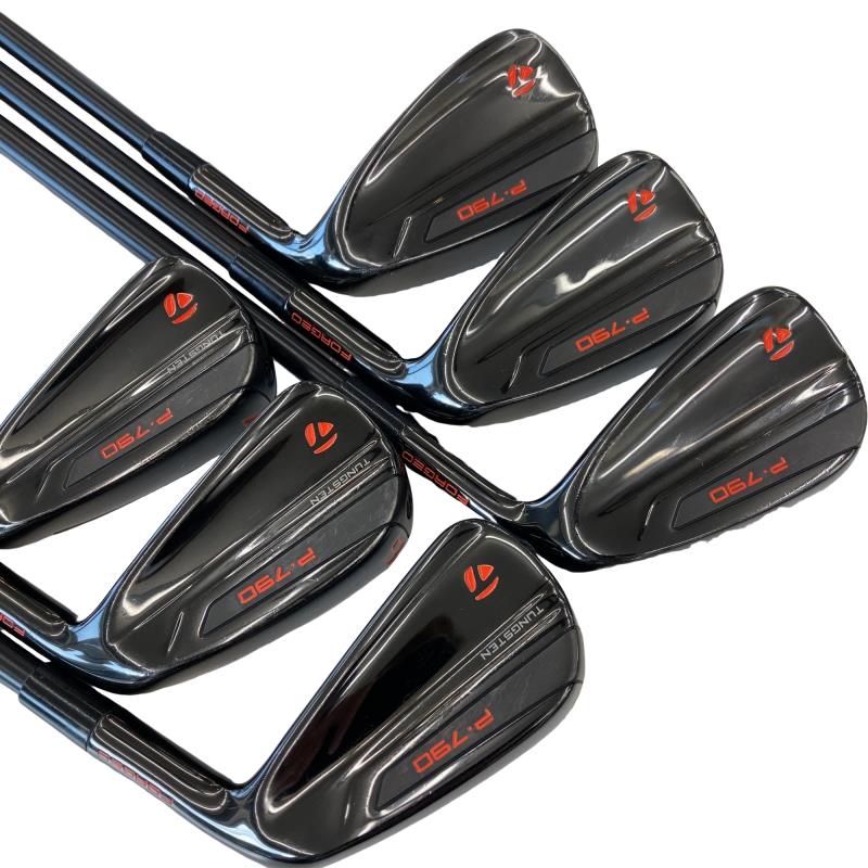 【中古】 テーラーメイド Taylor Made P・790 BLACK(2021) 6S アイアンセット IR Dynamic Gold 105 VSS BLACK (フレックスS) メンズ 男性用 右利き 右用 Bランク ゴルフクラブ｜ゴルフパートナー 中古クラブ店