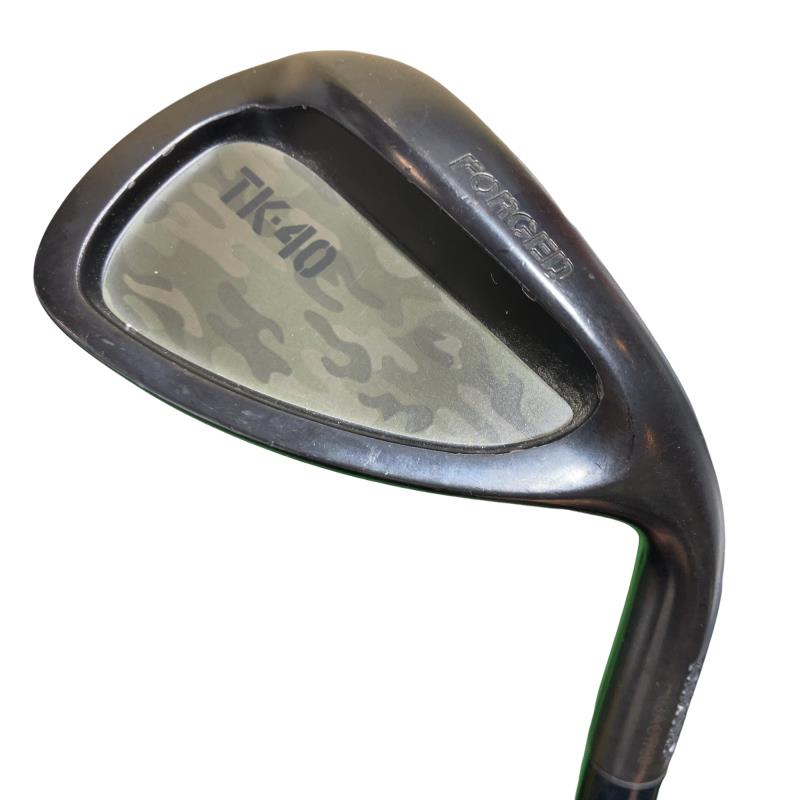 【中古】 フォーティーン TK-40 ウェッジ WG TS-114w 黒いこと (フレックス余分の物) メンズ 成人男性用 右利き 右用 C序列付ける ゴルフ野球クラブ