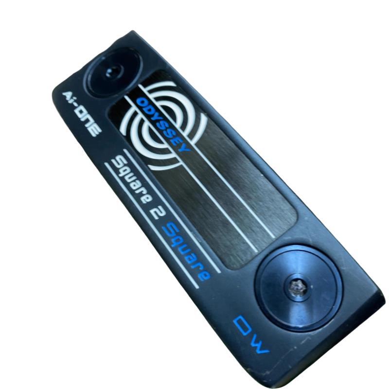 【中古】 オデッセイ Ai-ONE SQUARE 2 SQUARE DW 33インチ パター PT STROKE LAB 90 スチール (フレックスその他) メンズ 男性用 右利き 右用 Bランク ゴルフクラブ
