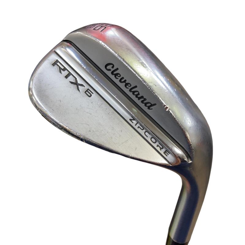 【中古】 クリーブランド Cleveland RTX-6 ZIPCORE ツアーサテン 56°/10° MID ウェッジ WG Dynamic Gold (フレックスS) メンズ 男性用 右利き 右用 Cランク ゴルフクラブ