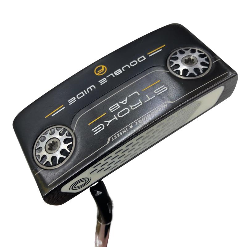 【中古】 オデッセイ STROKE LAB BLACK DOUBLE WIDE FLOW 34in パター PT STROKE LAB BLACK (フレックス余分の物) メンズ 成人男性用 右利き 右用 C位置づける ゴルフ野球クラブ
