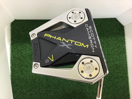 【中古】 タイトリスト SCOTTY CAMERON PHANTOM X 7.5 34インチ パター PT スチール (フレックスその他) メンズ 男性用 右利き 右用 Cランク ゴルフクラブ