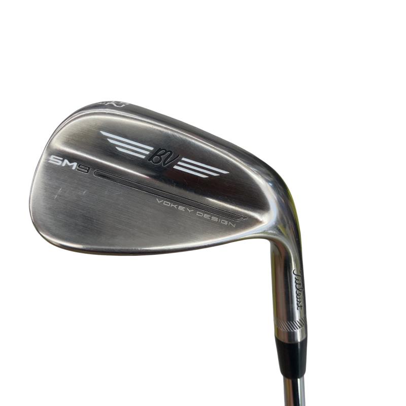 【中古】 タイトリスト VOKEY SPIN MILLED SM9 ブラッシュドスチール 52°/12°F ウェッジ WG Dynamic Gold (フレックスS) メンズ 男性用 右利き 右用 Cランク ゴルフクラブ