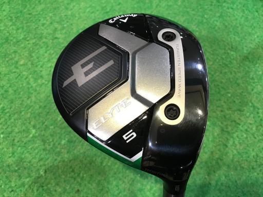 【中古】 キャロウェイ ELYTE 5W フェアウェイウッド FW VENTUS GREEN 50 for CW(ELYTE FW) (フレックスS) メンズ 男性用 右利き 右用 Bランク ゴルフクラブ