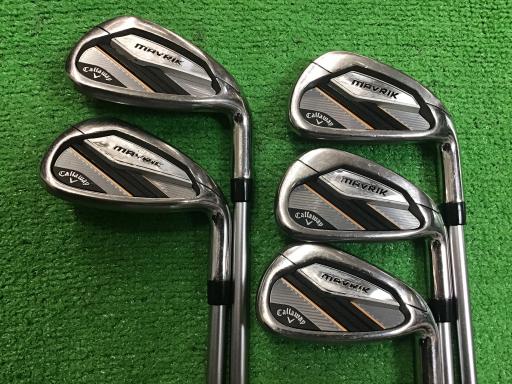 【中古】 キャロウェイ MAVRIK 5S アイアンセット IR Diamana 50 for CW(IR) (フレックスR) メンズ 男性用 右利き 右用 Dランク ゴルフクラブ