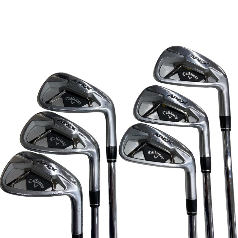 【中古】 キャロウェイ APEX(2021) 6S アイアン仕掛ける IR NS PRO MODUS3 TOUR105 (フレックスS) メンズ 成人男性用 右利き 右用 D序列付ける ゴルフ野球クラブ