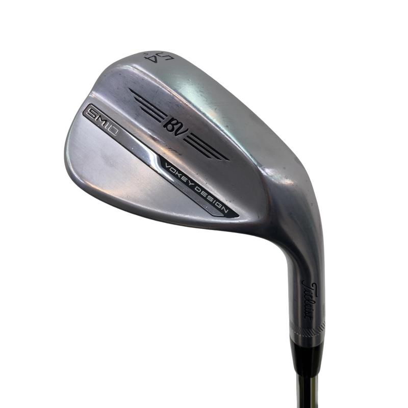 【中古】 タイトリスト VOKEY SPIN MILLED SM10 ツアークロム 54°/14°F ウェッジ WG Dynamic Gold (フレックスS) メンズ 男性用 右利き 右用 Cランク ゴルフクラブ|ゴルフパートナー 中古クラブ店