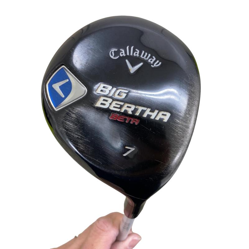 【中古】 キャロウェイ BIG BERTHA(2014) BETA 7W フェアウェイウッド FW AIR Speeder for BIG BERTHA(フェアウェイ) (フレックスR) メンズ 男性用 右利き 右用 Cランク ゴルフクラブ