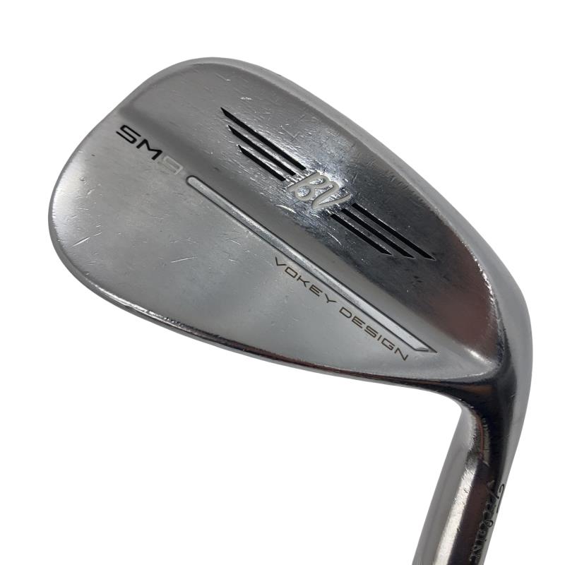 【中古】 タイトリスト VOKEY SPIN MILLED SM9 ツアークロム 50°/12°F ウェッジ WG Dynamic Gold (フレックスS) メンズ 男性用 右利き 右用 Cランク ゴルフクラブ