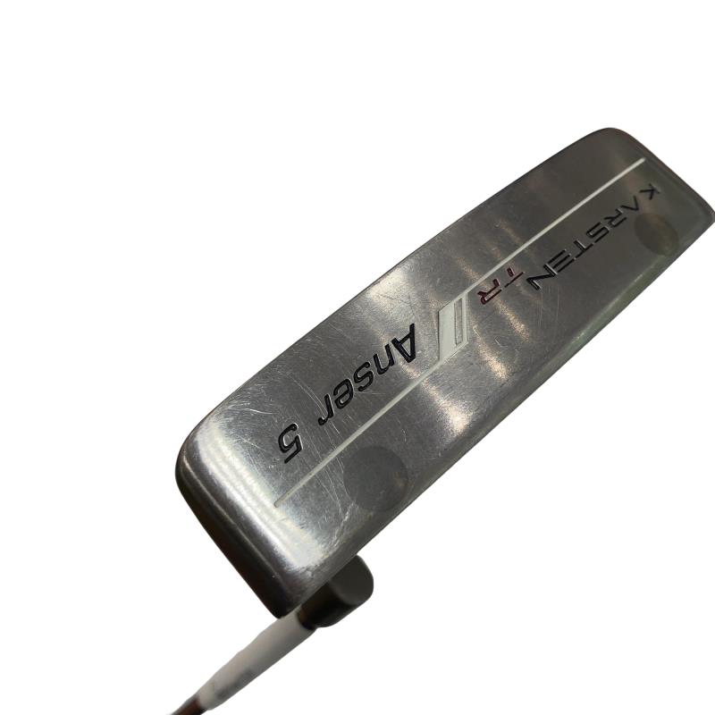 【中古】 ピン KARSTEN TR Anser 5 33.5in パター PT スチール写真 (フレックス余分の物) メンズ 成人男性用 右利き 右用 C価値づける ゴルフ野球クラブ