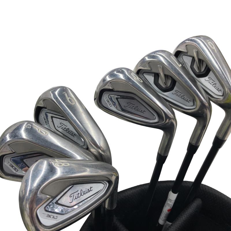 【中古】 タイトリスト Titleist T300 8S アイアンセット IR Titleist KURO KAGE 60 (フレックスその他) メンズ 男性用 右利き 右用 Cランク ゴルフクラブ｜ゴルフパートナー 中古クラブ店
