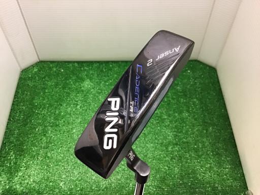【中古】 ピン CADENCE TR Anser 2(青)(長さ調整機能付き) パター PT スチール (フレックスその他) メンズ 男性用 右利き 右用 Cランク ゴルフクラブ
