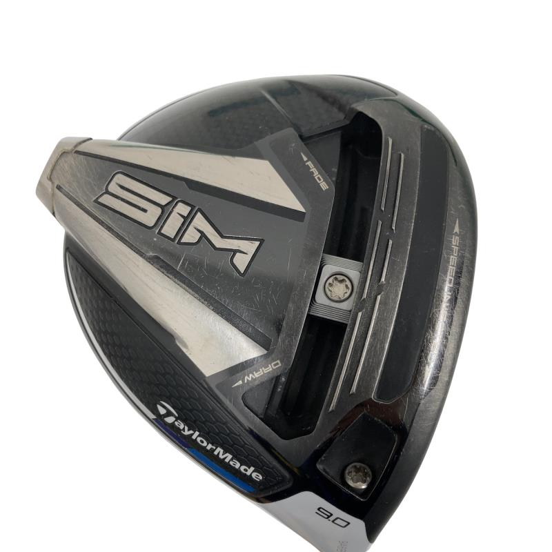 【中古】 テーラーメイド SIM 9° ドライバー DR TENSEI SILVER TM50(DR) (フレックスS) メンズ 男性用 右利き 右用 Cランク ゴルフクラブ