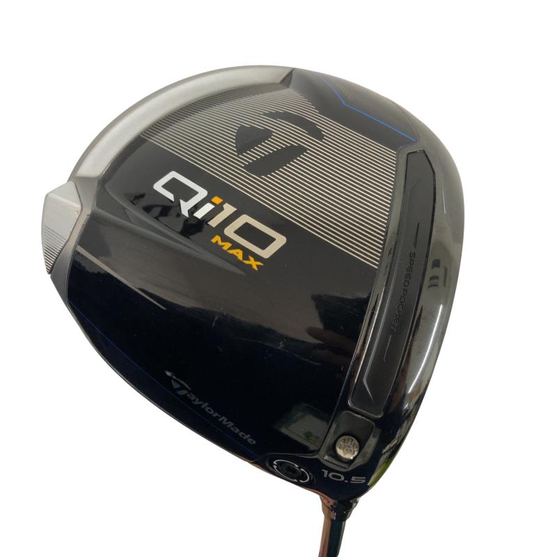 【中古】 テーラーメイド Qi10 MAX 10.5&deg; ドライバー DR 純正特注シャフト (フレックスS) メンズ 男性用 右利き 右用 Cランク ゴルフクラブ｜ゴルフパートナー 中古クラブ店