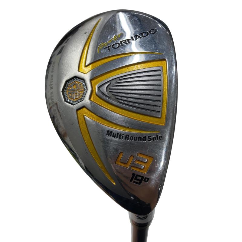 【中古】 キャスコ POWER TORNADO Ut-WEDGE U3 ありがた味 UT Stabil shaft (フレックスR) メンズ 成人男性用 右利き 右用 C位置づける ゴルフ野球クラブ