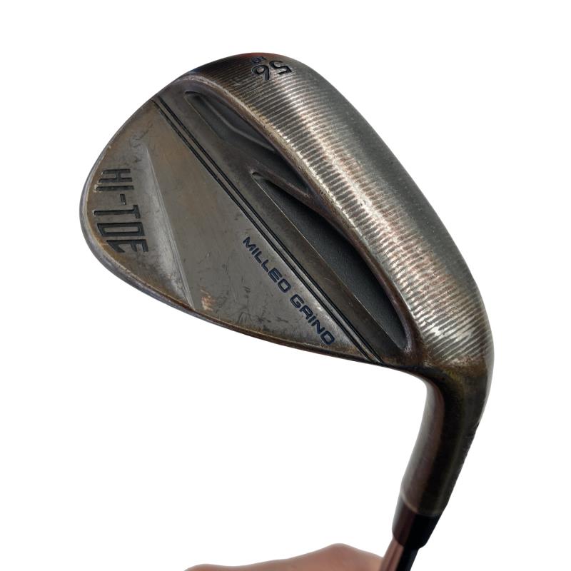 【中古】 仕立て屋お手伝いさん Taylor Made MILLED GRIND HI-TOE(2022) 56°/10° ウェッジ WG Dynamic Gold (フレックスS) メンズ 成人男性用 右利き 右用 D序列付ける ゴルフ野球クラブ