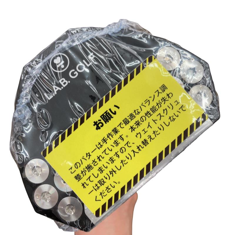 【中古】 L.A.B.GOLF L.A.B.GOLF OZ.1i(BLACK) 34in パター PT スチール写真 (フレックス余分の物) メンズ 成人男性用 右利き 右用 N価値づける ゴルフ野球クラブ